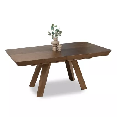 Rozkládací jídelní stůl 180(380)x100 ZENON - ořech