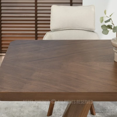 Rozkládací jídelní stůl 180(380)x100 ZENON - ořech