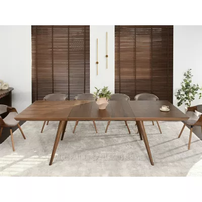 Jídelní stůl 160(260)x100 HARLY - ořech