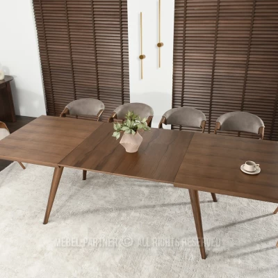 Jídelní stůl 160(260)x100 HARLY - ořech