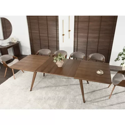 Jídelní stůl 160(260)x100 HARLY - ořech