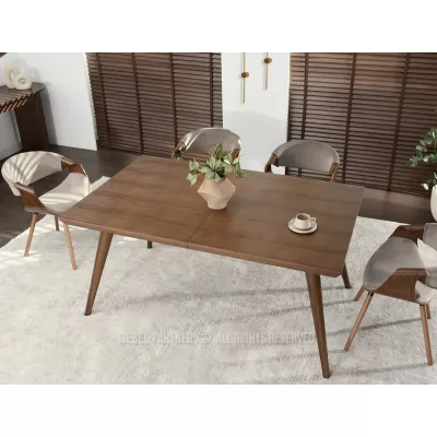 Jídelní stůl 160(260)x100 HARLY - ořech