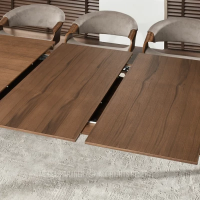 Jídelní stůl 160(260)x100 HARLY - ořech