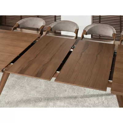 Jídelní stůl 160(260)x100 HARLY - ořech