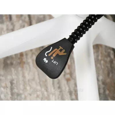 Kancelářská židle DELMY - šedá / bílá