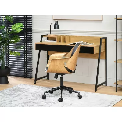 Otočná židle DAROLIN - dub / černá