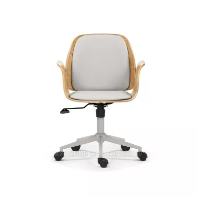 Otočná židle DAROLIN - dub / šedá