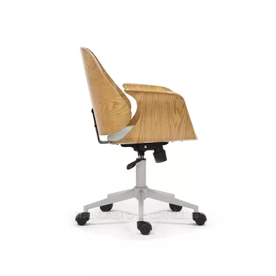 Otočná židle DAROLIN - dub / šedá