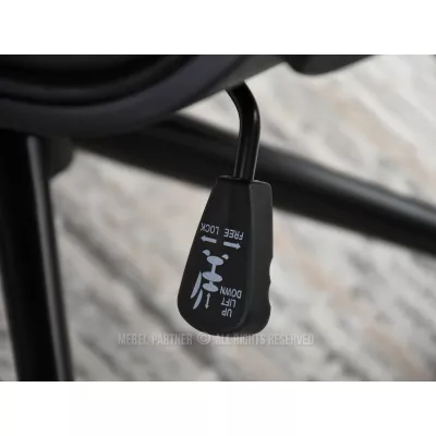 Kancelářská židle EVALISA - černá