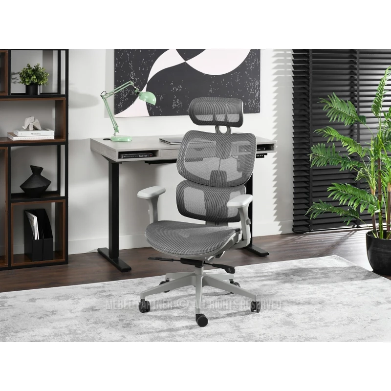 Kancelářská židle NOLA - tmavě šedá