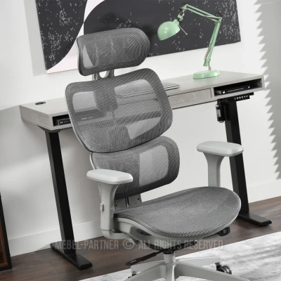 Kancelářská židle NOLA - tmavě šedá