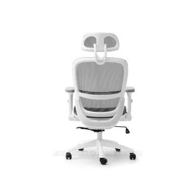 Otočná židle RIONA - šedá / bílá