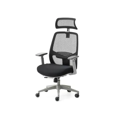 Kancelářská židle LUJZA - černá / šedá