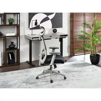 Kancelářská židle LUJZA - černá / šedá