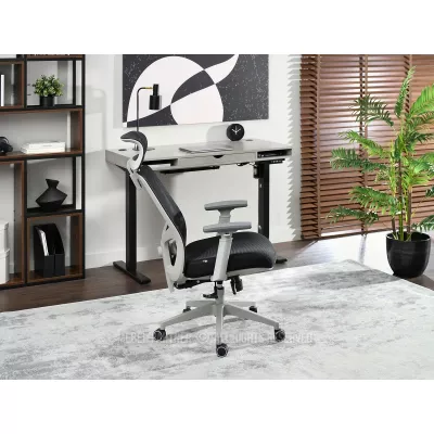 Kancelářská židle LUJZA - černá / šedá