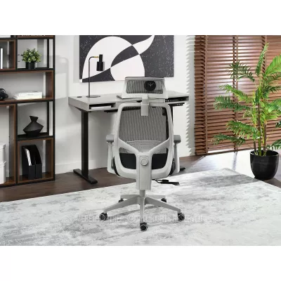 Kancelářská židle LUJZA - černá / šedá