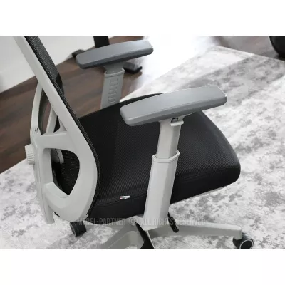 Kancelářská židle LUJZA - černá / šedá