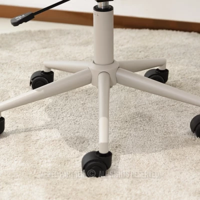 Otočná židle DARLYN - béžová / dub