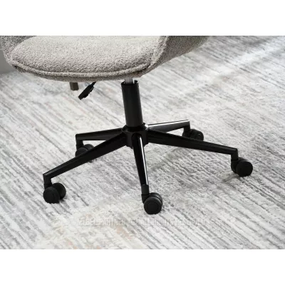 Otočná židle ARACELY - béžová / černá