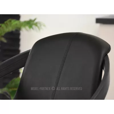 Designová barová židle HODA - černá