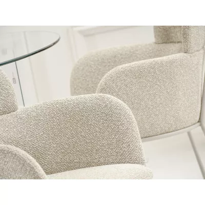 Čalouněná jídelní židle ELIZARA - béžová