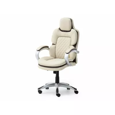 Manažerské křeslo BEATUS - béžové / hnědé