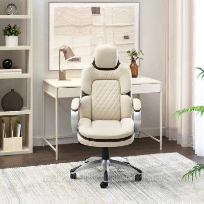 Manažerské křeslo BEATUS - béžové / hnědé