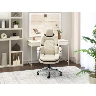 Manažerské křeslo BEATUS - béžové / hnědé