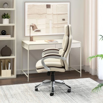 Manažerské křeslo BEATUS - béžové / hnědé