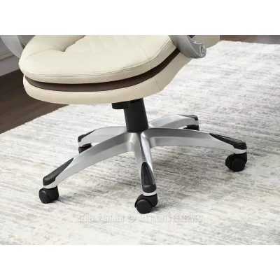 Manažerské křeslo BEATUS - béžové / hnědé