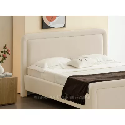 Čalouněná postel 160x200 JAKUBA - béžová