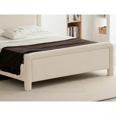 Čalouněná postel 160x200 JAKUBA - béžová