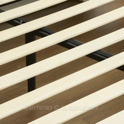 Čalouněná postel 160x200 JAKUBA - béžová