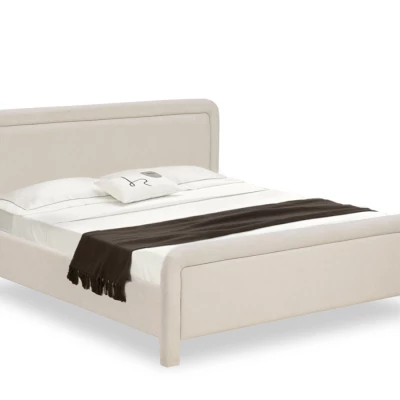 Čalouněná postel 160x200 JAKUBA - béžová