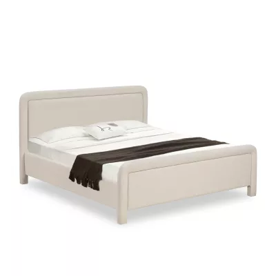Čalouněná postel 160x200 JAKUBA - béžová
