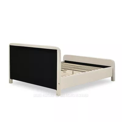 Čalouněná postel 160x200 JAKUBA - béžová