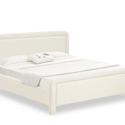Čalouněná postel 180x200 JAKUBA - krémová