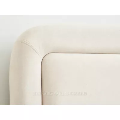 Čalouněná postel 180x200 JAKUBA - krémová