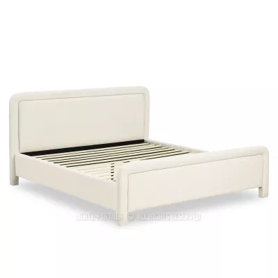 Čalouněná postel 180x200 JAKUBA - krémová