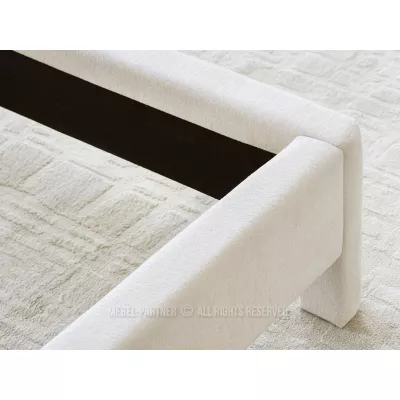 Čalouněná manželská postel 180x200 JANINE - krémová