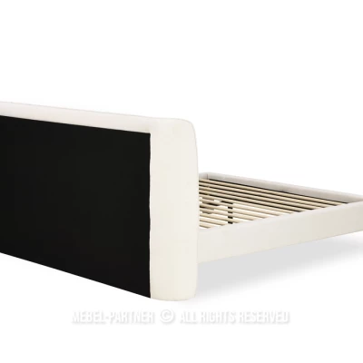 Čalouněná manželská postel 180x200 JANINE - krémová