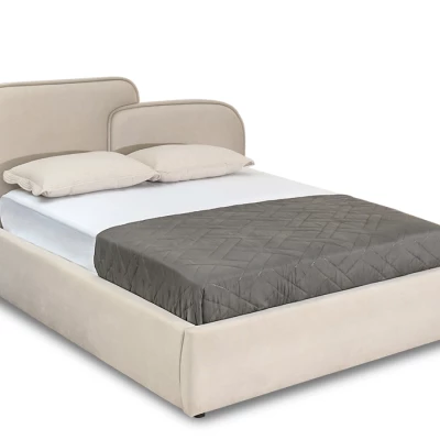 Designová postel 160x200 KANANI - béžová