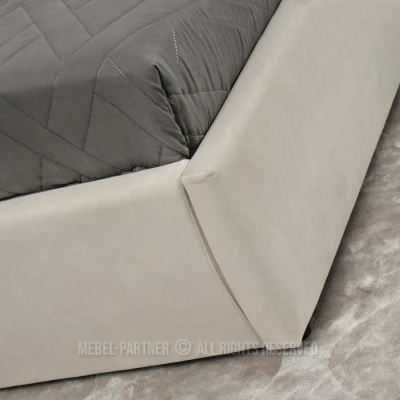 Designová postel 160x200 KANANI - béžová