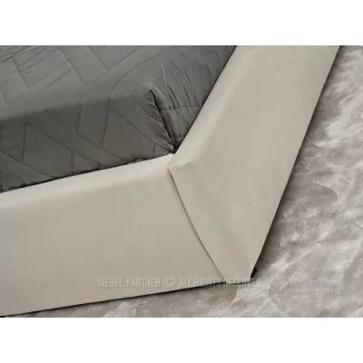 Designová postel 160x200 KANANI - béžová