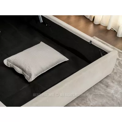 Designová postel 160x200 KANANI - béžová