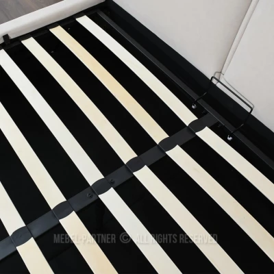 Designová postel 160x200 KANANI - béžová