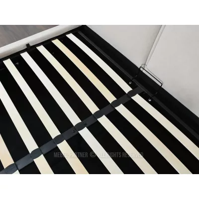 Designová postel 160x200 KANANI - béžová