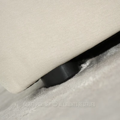 Designová postel 160x200 KANANI - béžová