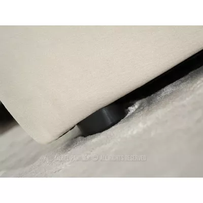 Designová postel 160x200 KANANI - béžová