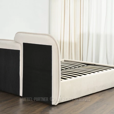 Designová postel 160x200 KANANI - béžová